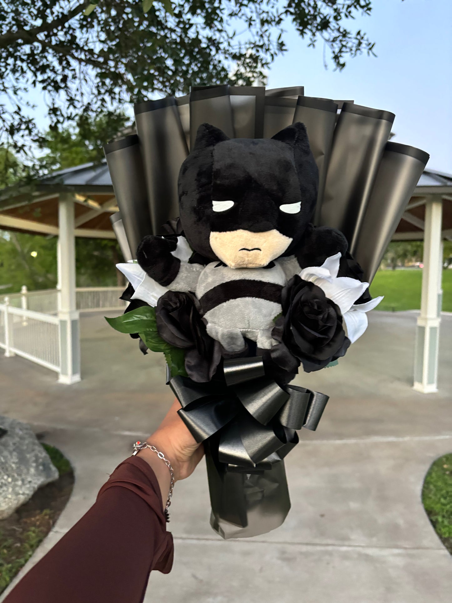 Batman bouquet for him 🖤